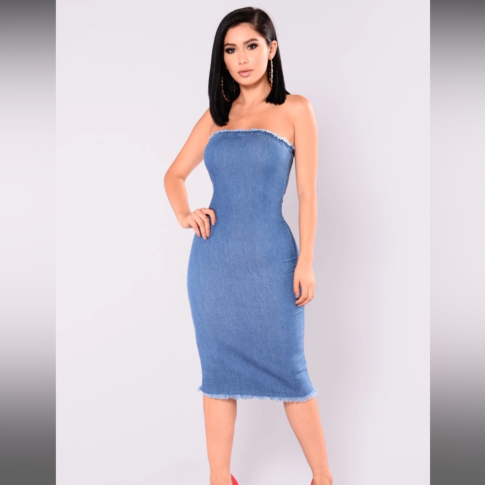 Jordyn Denim Dress👗